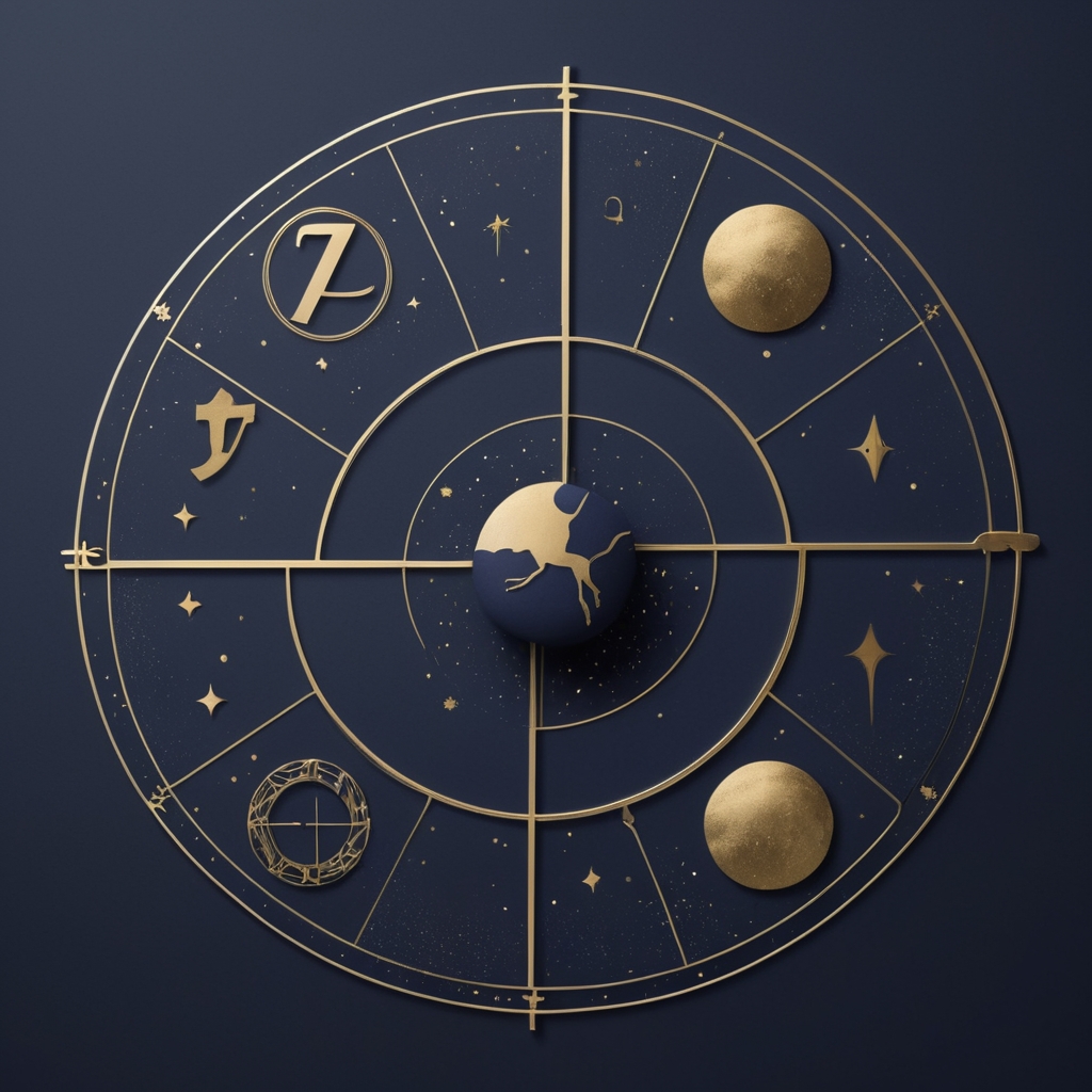Zodiac Signs as First Impressions vs Reality chart on a dark blue starry background.